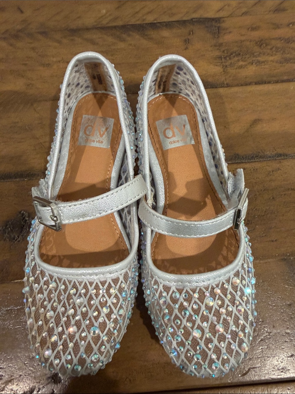 Dolce vita sparkly kids shoes